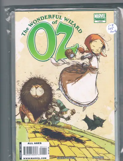 WONDERFUL WIZARD OF OZ 1-8 MARVEL COMICS 2005..SKOTTLE YOUNG ART, View more