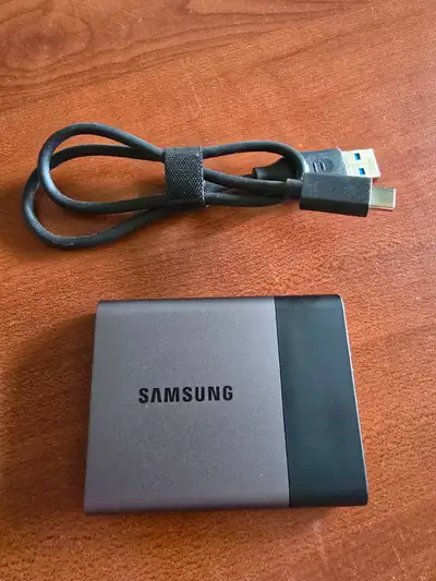 Samsung Portable Solid-State Drive T3 1TB, View more