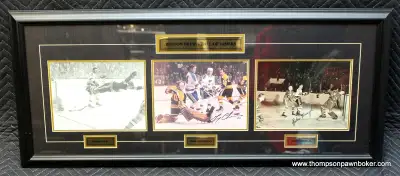 Boston Bruins Autographed Print Hall of Famers, View more