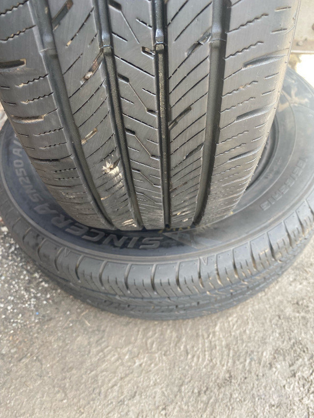 2 pneus d’été usagés à vendre Falken 195/65R15 dans Pneus et jantes  à Laval/Rive Nord - Image 2