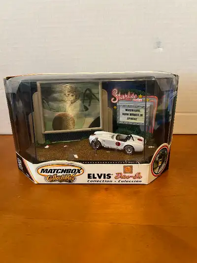 Matchbox Collectibles Elvis Drive-In Collection - Spinout 1965 Shelby Cobra Elvis Drive-In Collectio...