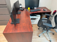 Office L-shape desk like new condition