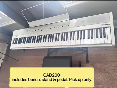 Alesis Recital - 88 Key Digital Piano Keyboard , View more