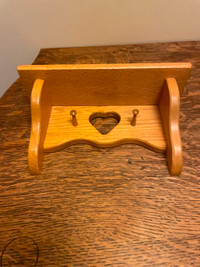 Shelf with Heart Cut Out