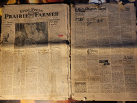 1937 Free Press Prarie Farmer/1946 phone book, more