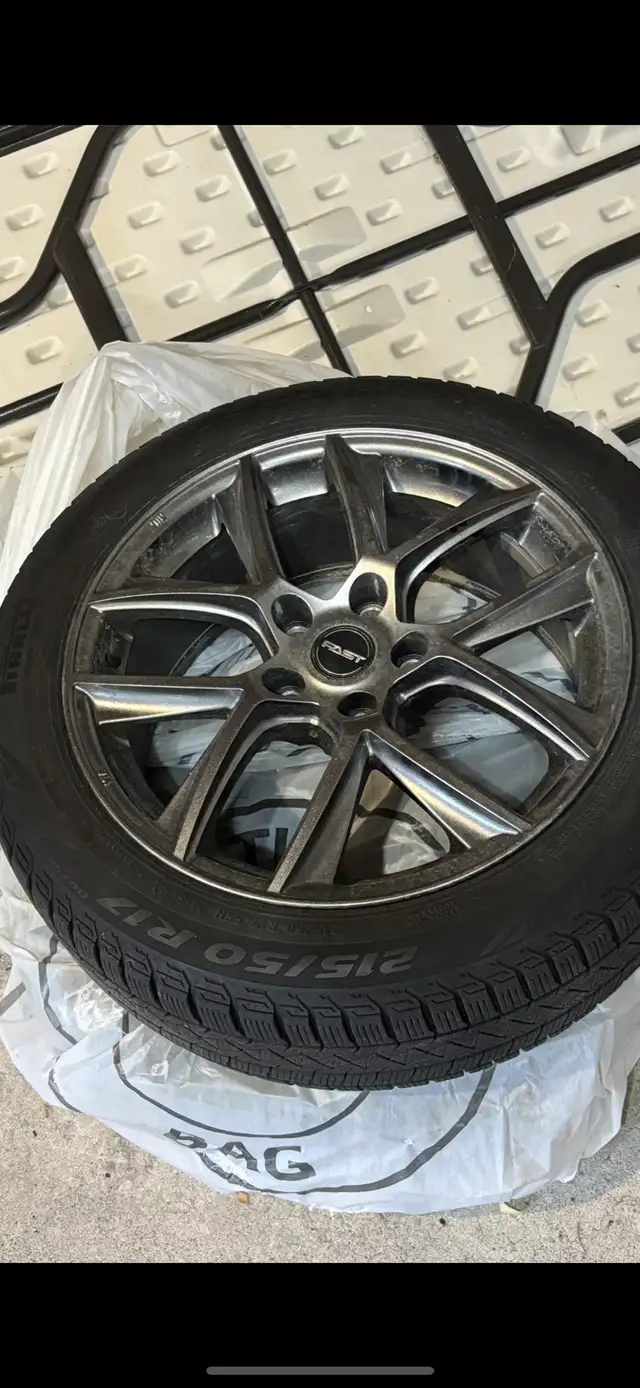 17” Alloy Wheels and Pirelli Winter Tires in Tires & Rims in Mississauga / Peel Region - Image 2