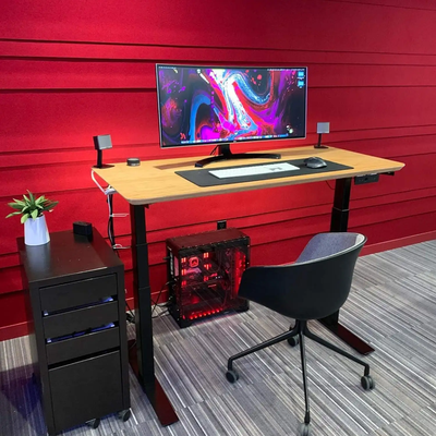 SALE! (NEW) Programmable Dual Motor Standing Desk Frame (Available in Black and Silver/Grey) Regular...