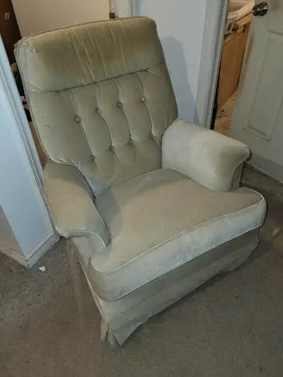 old revolving rocking chair, View more