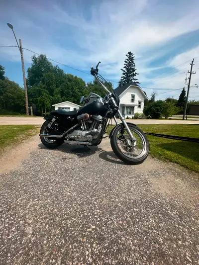 1993 Harley Sportster with evo motor. Comes with ownership saddle bags and sissy bar. Had for few ye...