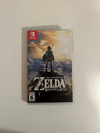 Zelda Breath of the Wild Nintendo Switch