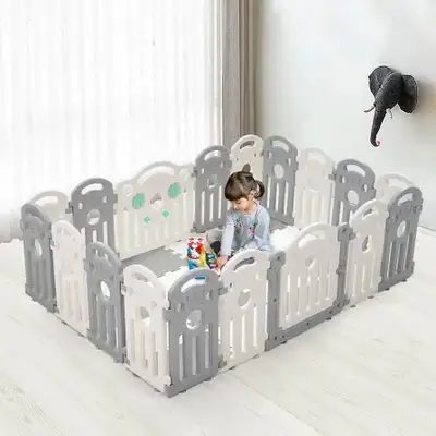 Brand new in box NEW PlayPals Baby Playpen, 16 Panels Baby Play Pen with Lock Door, Adjustable Shape...