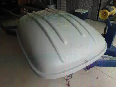 SPORTRACK car top carrier. 48"l x 18" h x 32" w. ideal for camping, sporting goods incl golf clubs....