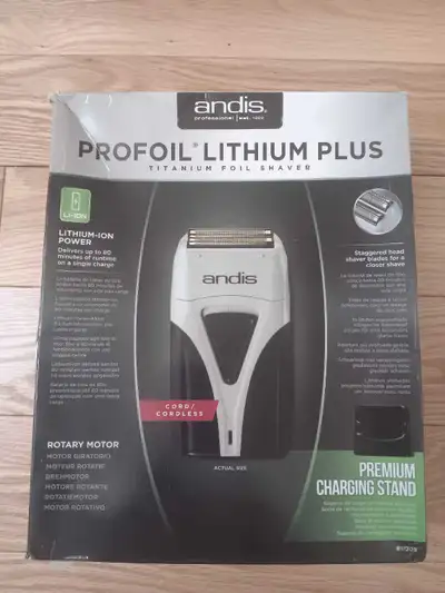 New ANDIS Cordless Shaver, View more
