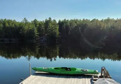 This model has been discontinued but for reference, the Wilderness Pungo 120 sells for $1,470 (with...