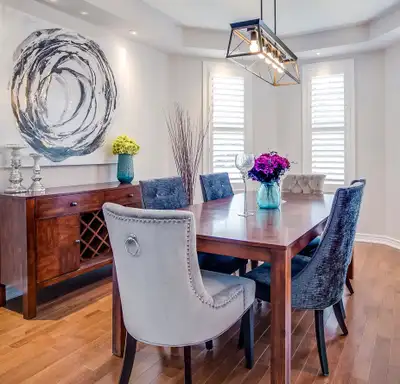 Brand New Black velvet dining chairs, View more