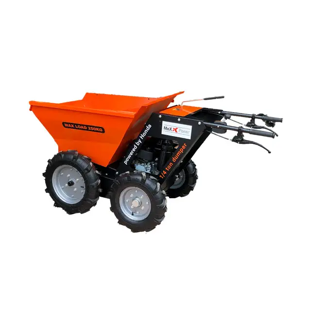 Ducar 6.5hp Power Wheelbarrow 4X4 Chain Drive Mini Dumper in Power Tools in Mississauga / Peel Region - Image 4