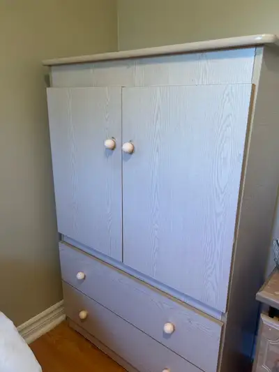 Wardrobe Cabinet with Drawers/ Armoire –Moving Sale, View more