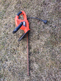 Black and decker electric hedge trimmer