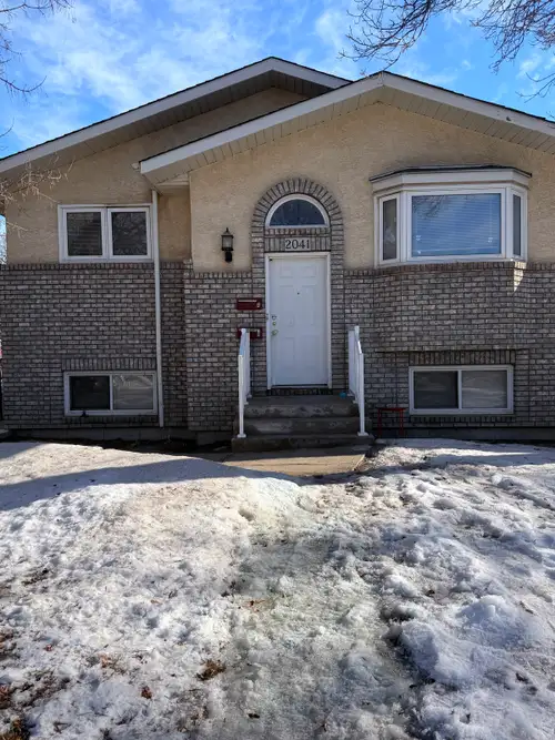 Newly renovated suite with separate entrance. Half a double garage for parking