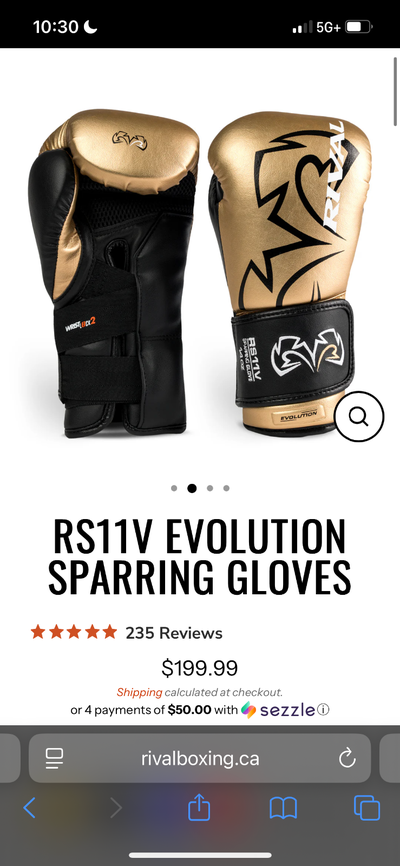 Rival Sparring Gloves, View more