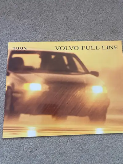 1995 full line brochure $6