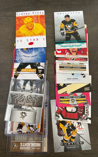 Mix lot of Sidney Crosby hockey cards