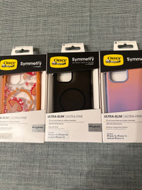Otterbox Symmetry cases for iPhone 13/14/15