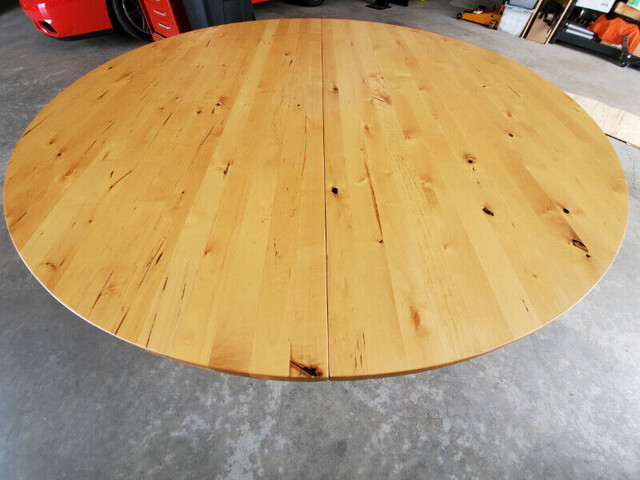*DELIVERY AVAILABLE* NEW SOLID PINE TABLE W/RETRACTABLE LEAF in Other Tables in Kelowna - Image 3