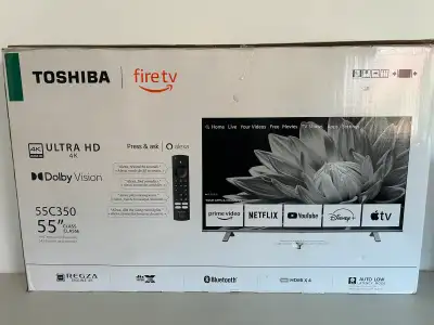 Toshiba 55C350 55-inch 4K Fire TV, View more