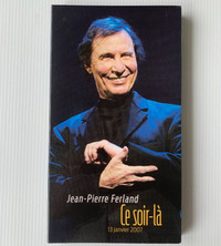 2 DVD et 2 CD spectacle de Jean-Pierre Ferland Ce soir-là