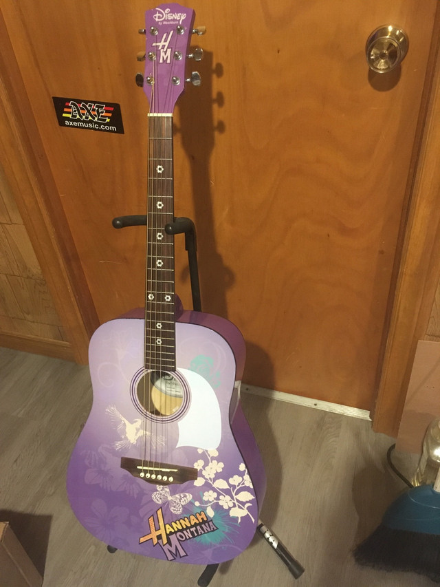 Acoustic Guitar Hannah Montana  in Guitars in Cape Breton