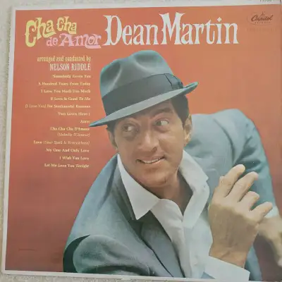Dean Martin Cha Cha De Amour LP 12" Vinyl Capital Records T1702, View more