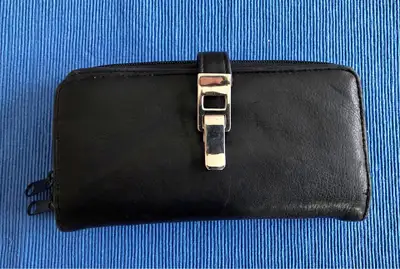 Leather Wallet with lots of Compartments-7 1/2”x 4”. Great Shape, View more
