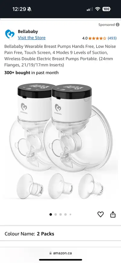 Bellababy breast pump, View more