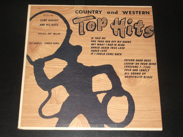 Clint Harvey and his Boys - 12 Western Top Hits - LP vinyle dans CD, DVD et Blu-ray  à Ville de Montréal