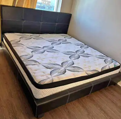 We have All sizes of Brand new mattresses available. ⚪Single ⚪Double ⚪Queen ⚪King Same Day Delivery...