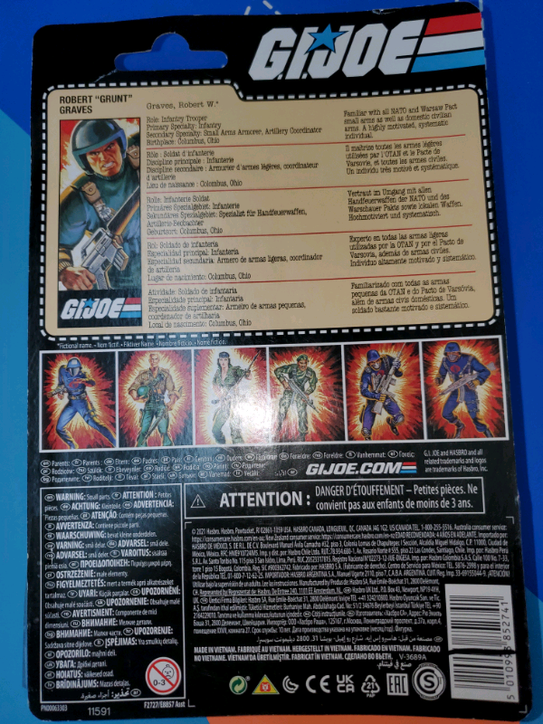 Hasbro GI Joes 3.75 action figures in Toys & Games in Mississauga / Peel Region - Image 5
