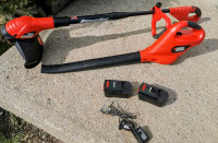 Cordless Grass Hog & Leaf Blower