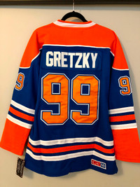 Edmonton Oilers CCM Wayne Gretzky #99 Edmonton OIlers Hockey Jersey XL Mens