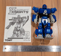 Tomy Z Knights CPU Robot Mech Figure Toy