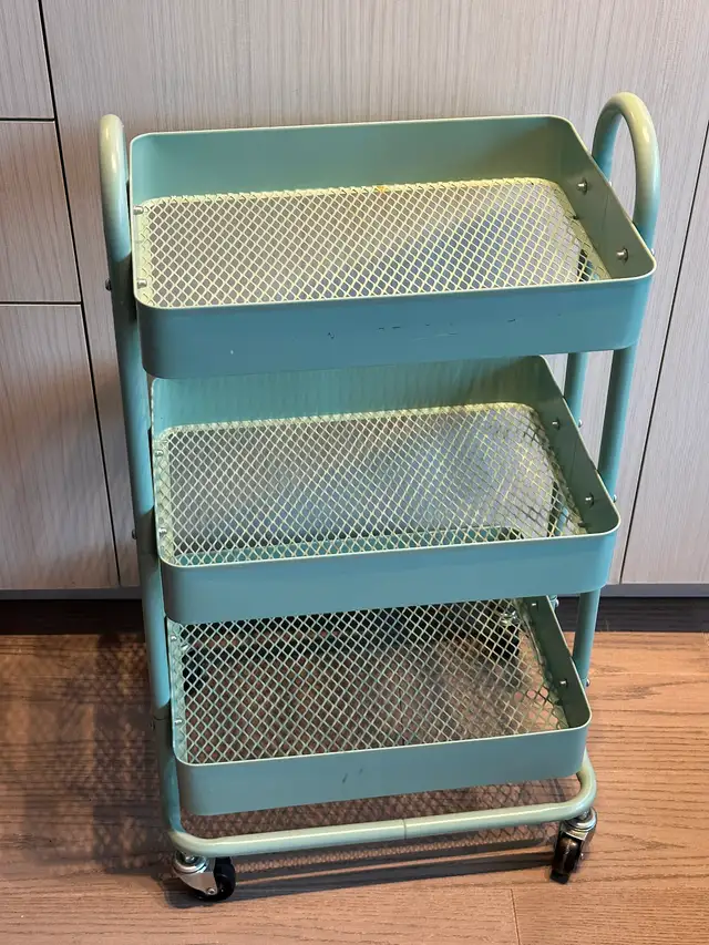 IKEA RÅSKOG Utility Cart in Bookcases & Shelving Units in City of Toronto - Image 5