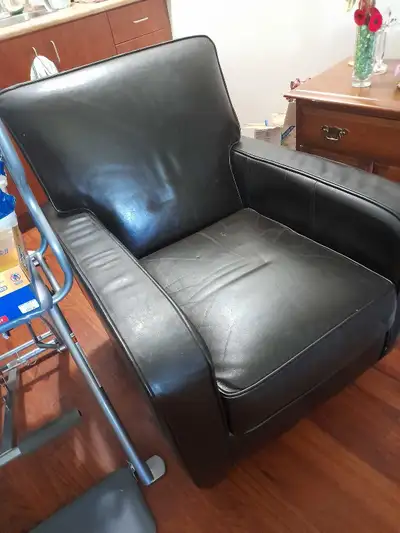 Leather Arm Chair, View more