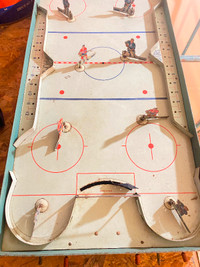 Old table hockey game