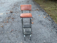 Retro Chair Stepstool with Pull out Steps $50