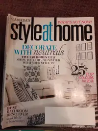 HOME DECORATING MAGAZINE – STYLE AT HOME