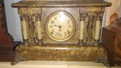 Antique Seth Thomas Clock, View more