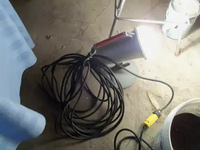 Spot Light with 20 Ft Cord; best offer, View more
