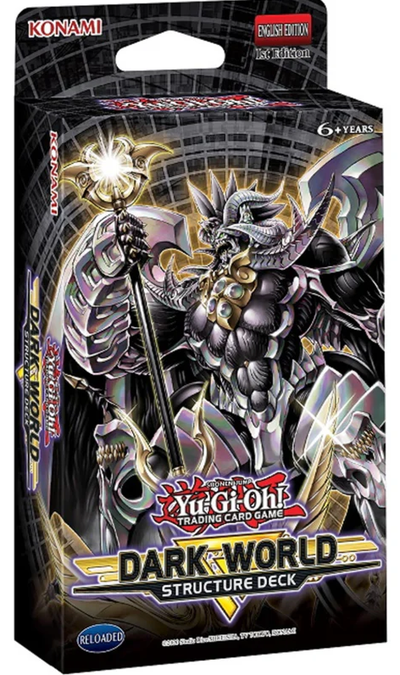 3x Sealed Yu-Gi-Oh! Structure Deck: Dark World (1st Ed), View more