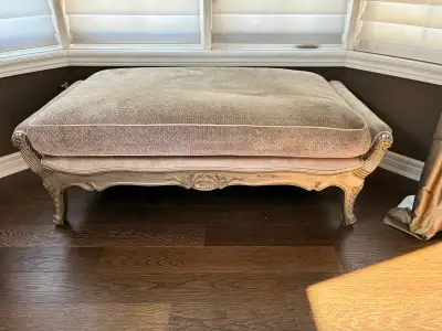 Ottoman Bench by Drexel Heritage Plush Upholstered  Seat Cushion, View more