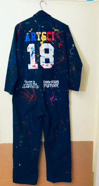 Arts & Science Unique Coveralls 63" Halloween